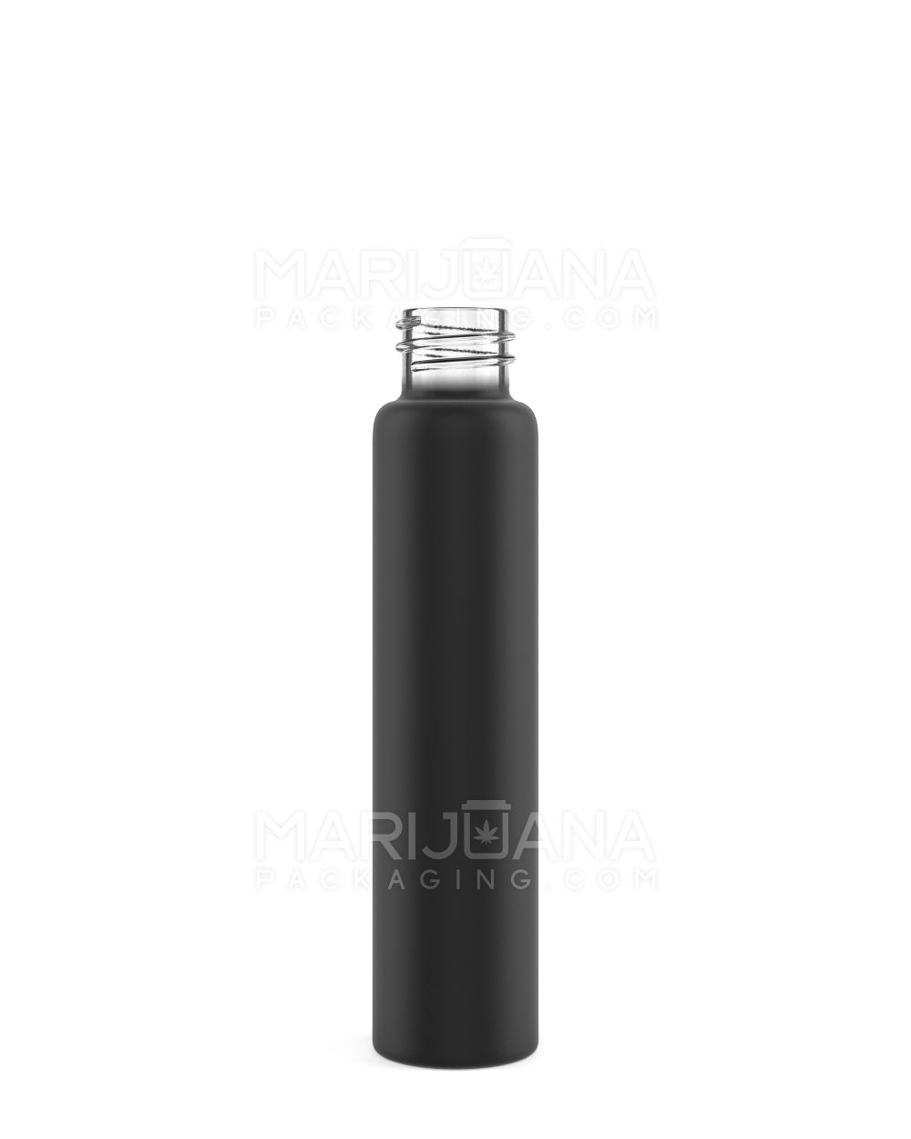 Matte Black Glass Pre-Roll Tubes | 18mm - 97mm | Sample