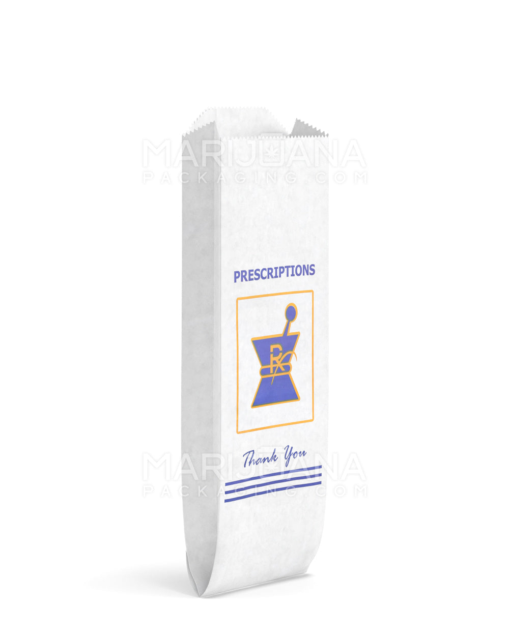 Pharmacy Prescription Bags | Small - Kraft | Sample