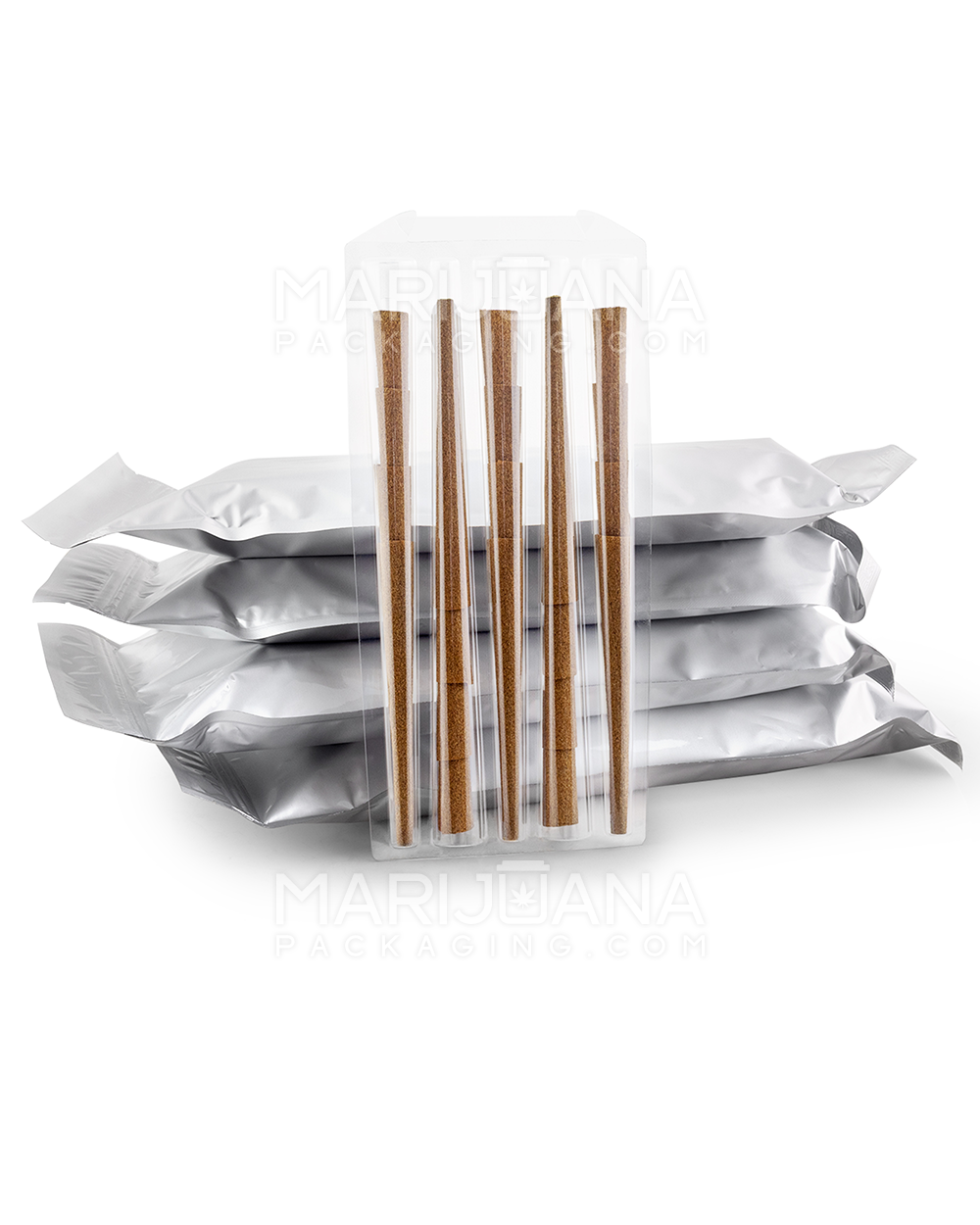 TWISTED HEMP | King Size Bulk Hemp Pre-Rolled Cones | 109mm - Plain Jane - 200 Count