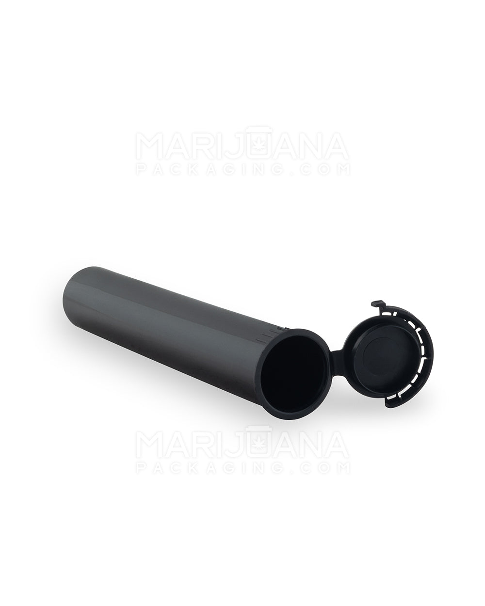 Child Resistant & Tamper Evident | Pop Top Plastic Pre-Roll Tubes | 116mm - Black - 1000 Count
