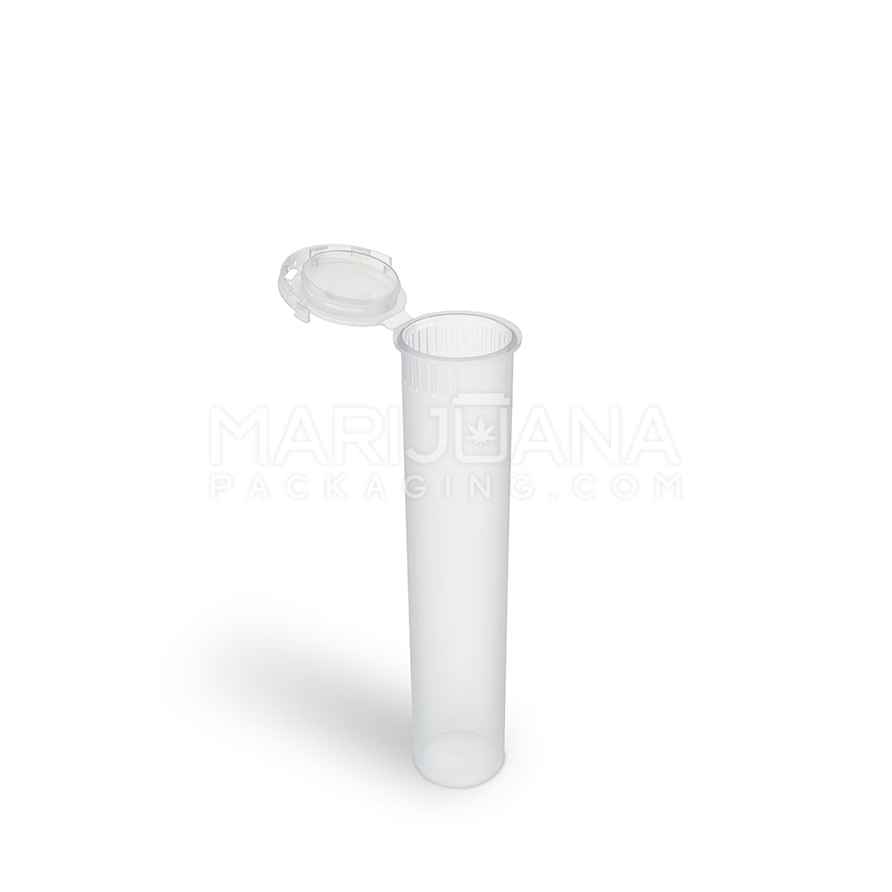 clear plastic joint tube with the tamper-evident top open