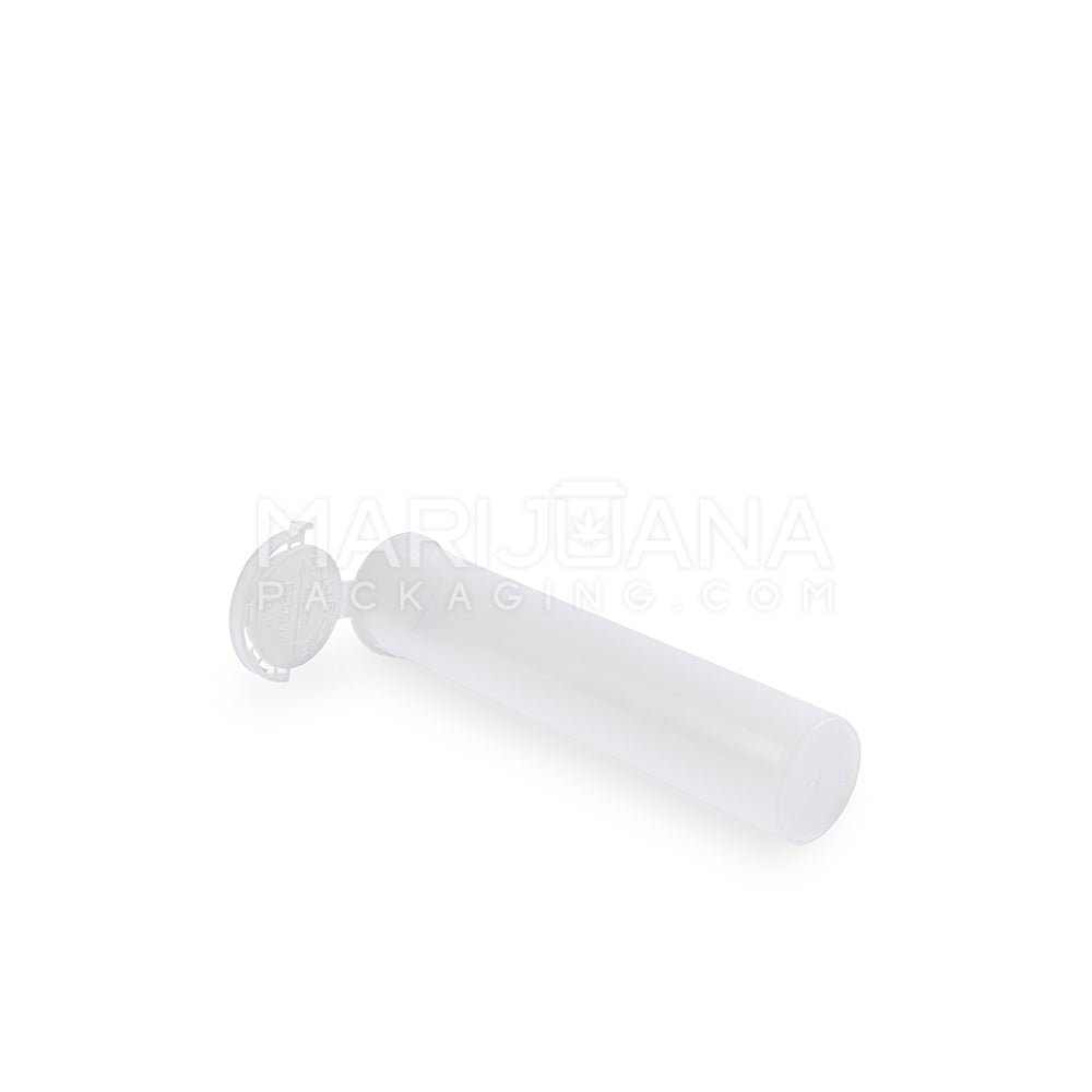 bottom view of tube with top open