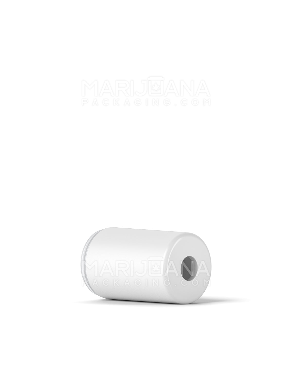 AVD | Barrel Vape Mouthpiece for Glass Cartridges | White Plastic - Eazy Press - 600 Count