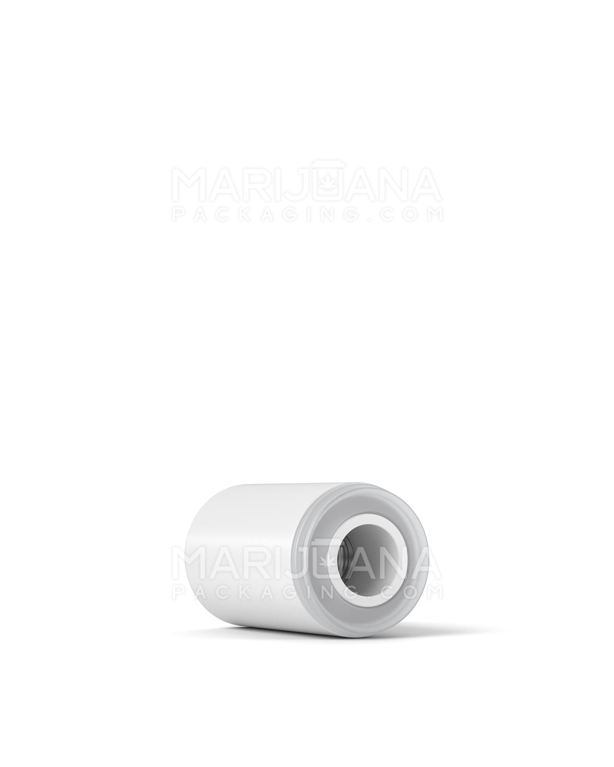AVD | Barrel Vape Mouthpiece for Glass Cartridges | White Plastic - Eazy Press - 600 Count