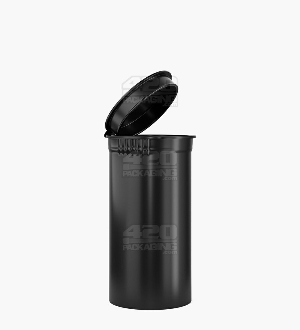 Child Resistant & Sustainable | 100% Biodegradable Opaque Black Pop Top Bottles | 13dr - 2g - 315 Count