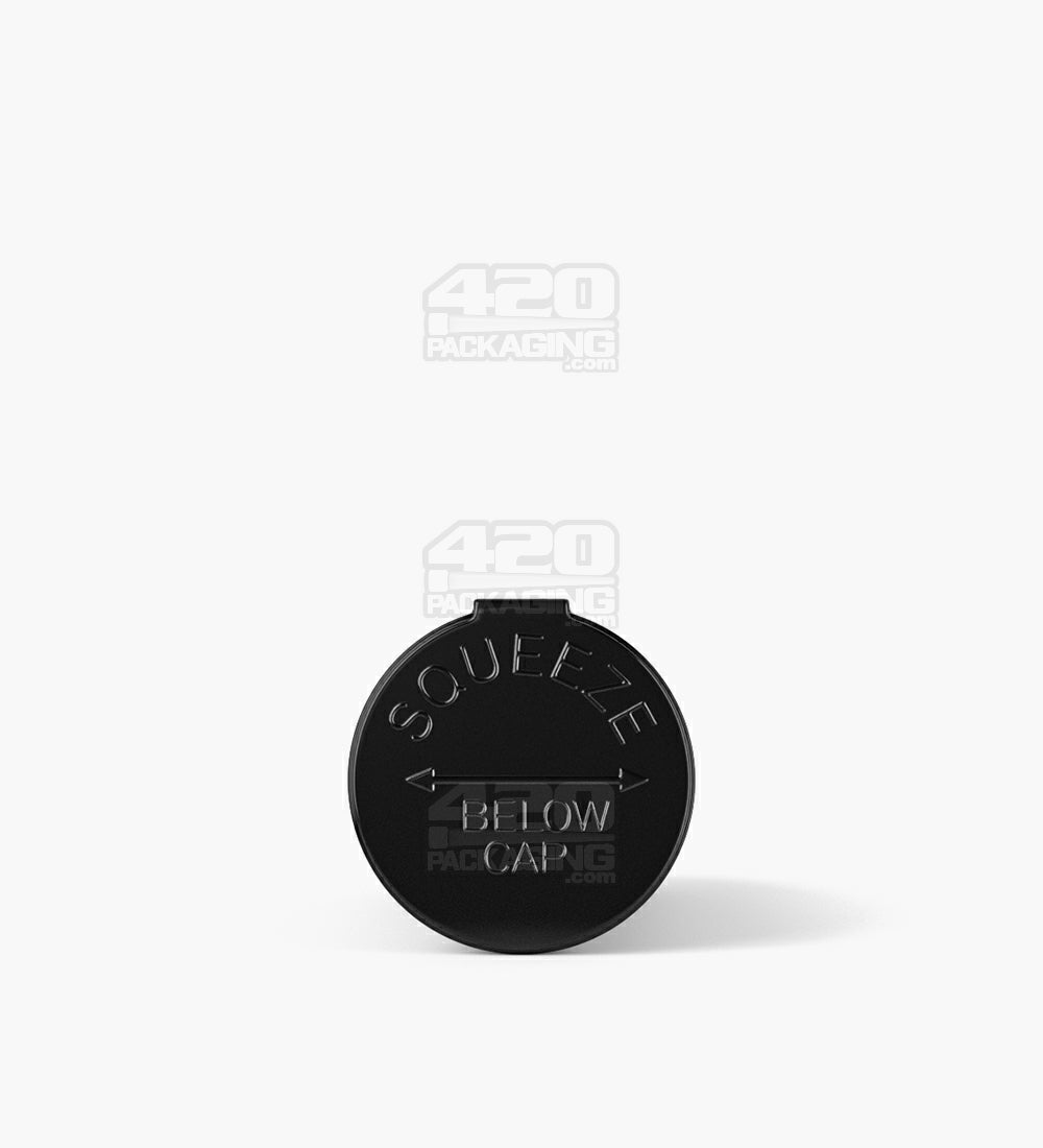 Child Resistant | Opaque Black Pop Top Bottles | 13dr - 2g - 315 Count