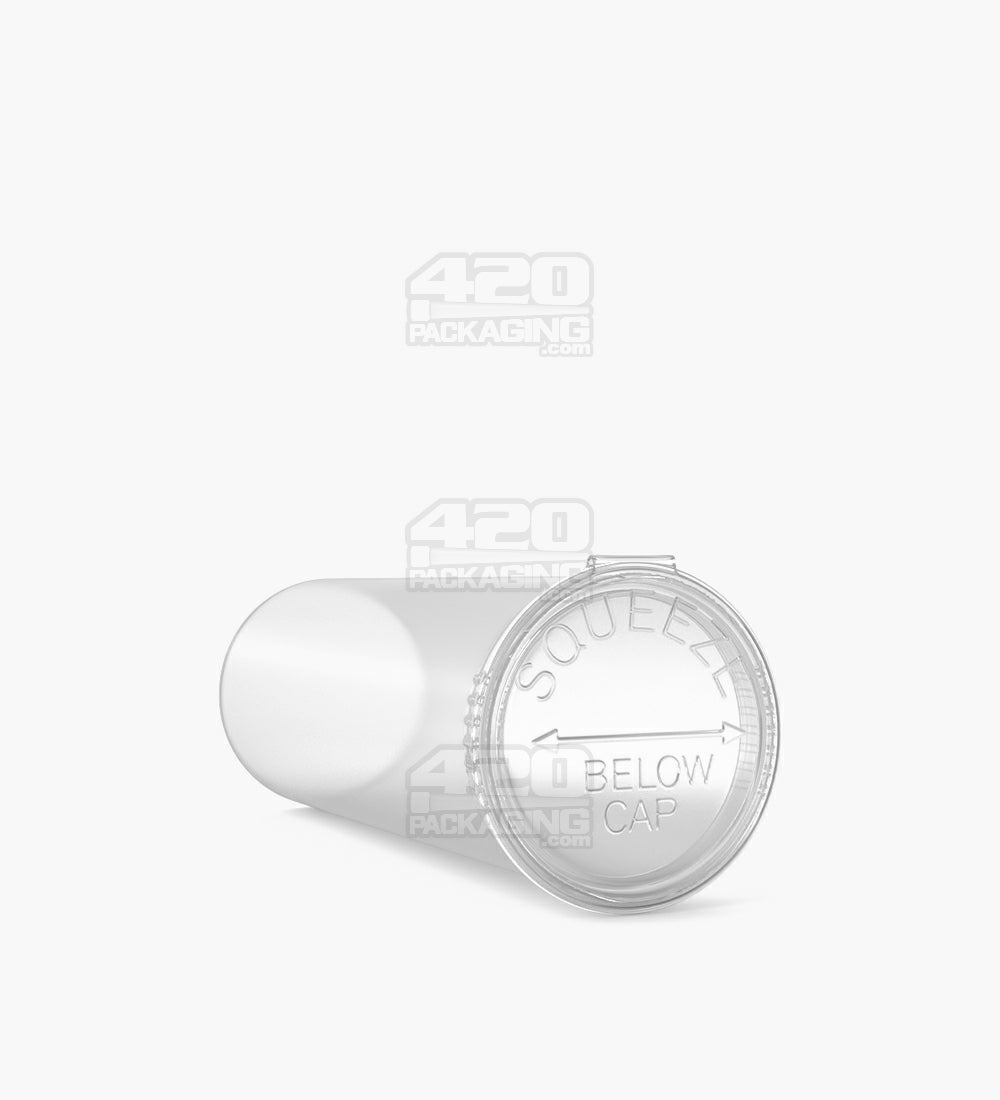 Child Resistant | Clear Pop Top PCR Bottles | 60dr - 14g - 75 Count