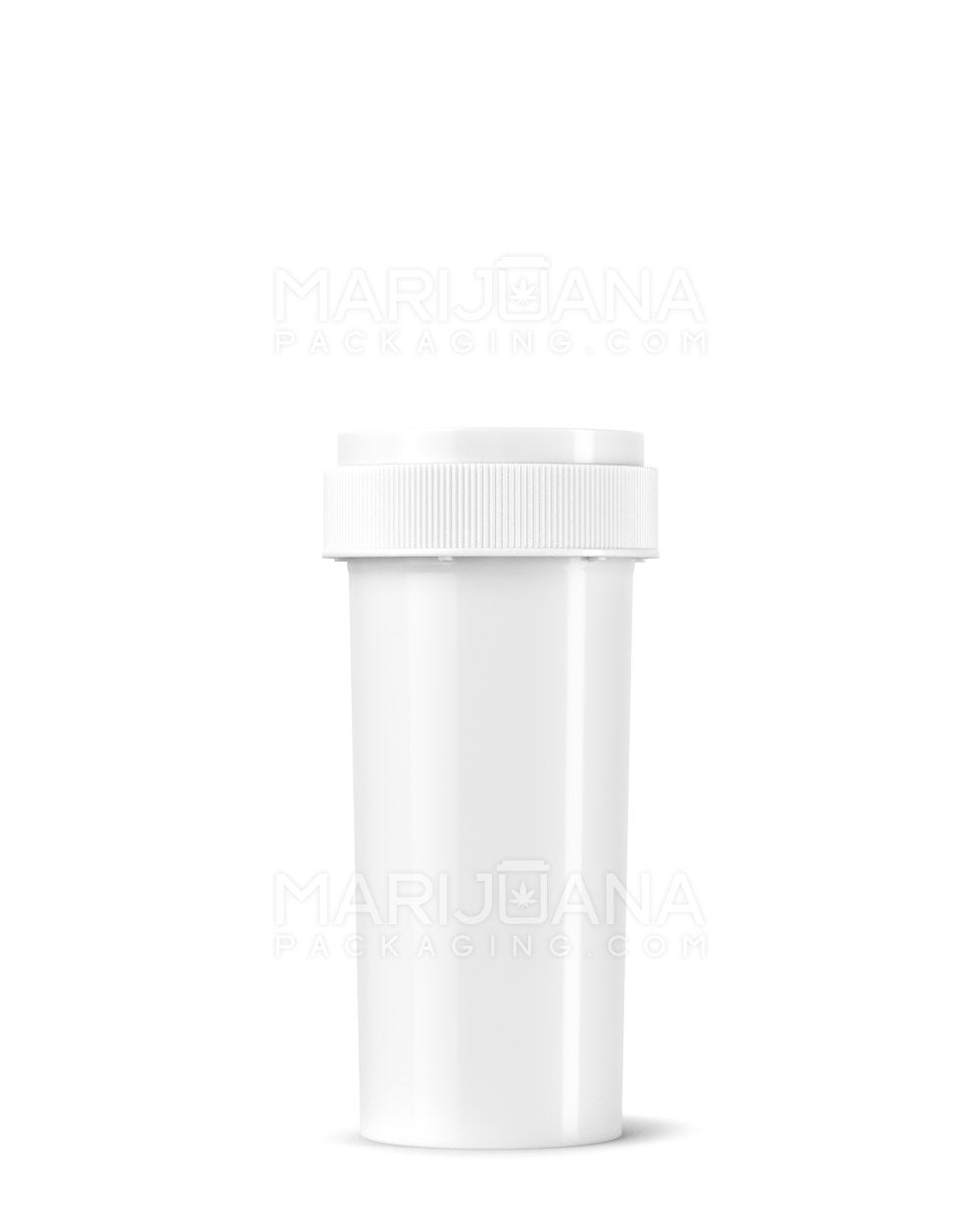 Child Resistant Opaque White Reversible Cap Vials | 30dr - 7g | Sample
