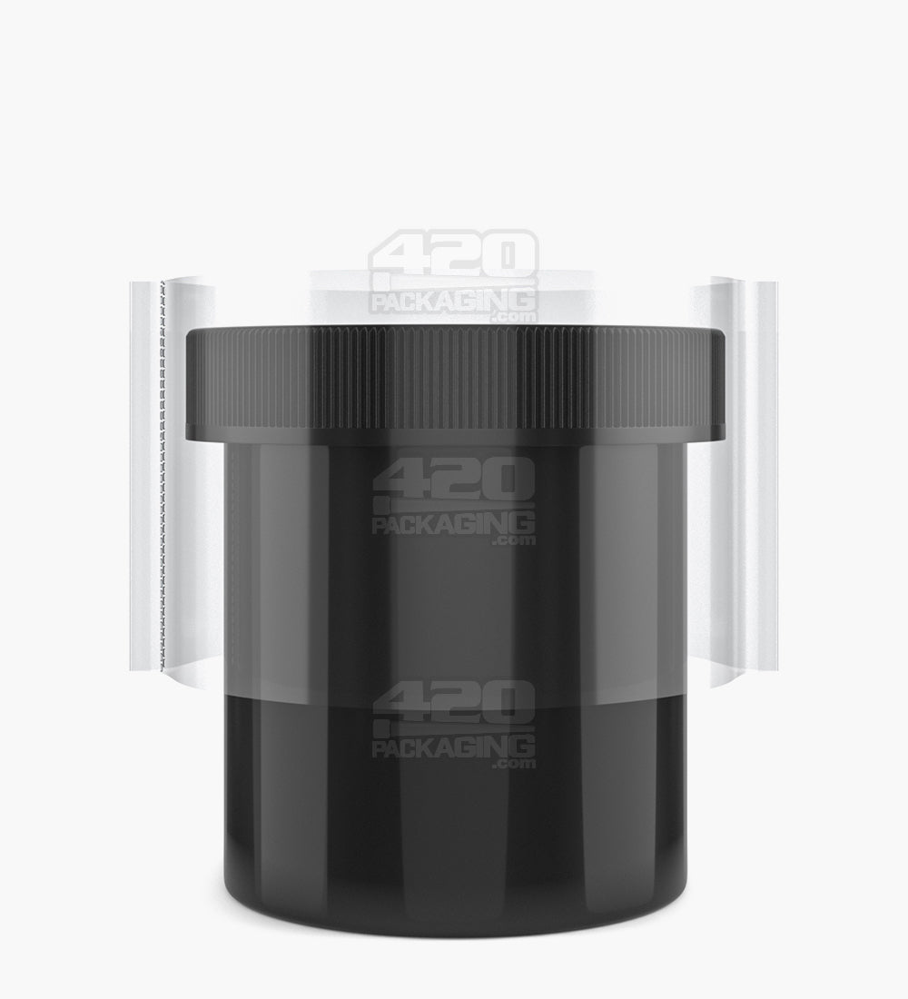 Tamper Evident | Heat Seal PVC Shrink Bands | 155mm x 70mm - Clear Plastic - 1000 Count