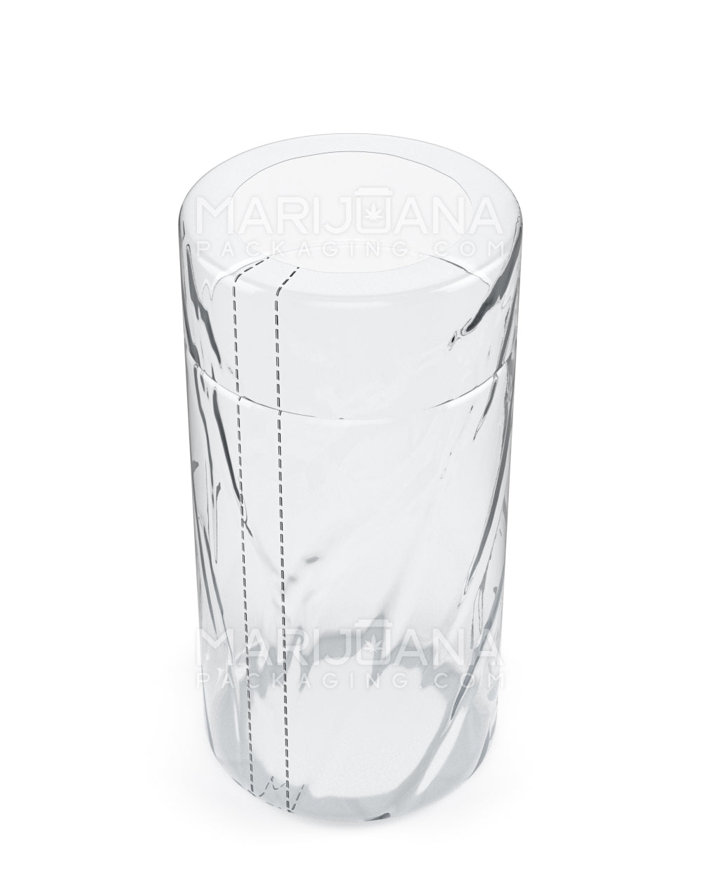 Tamper Evident | Heat Seal PVC Full Body Shrink Bands for Jars | 2oz - Clear Plastic - 1000 Count - 1