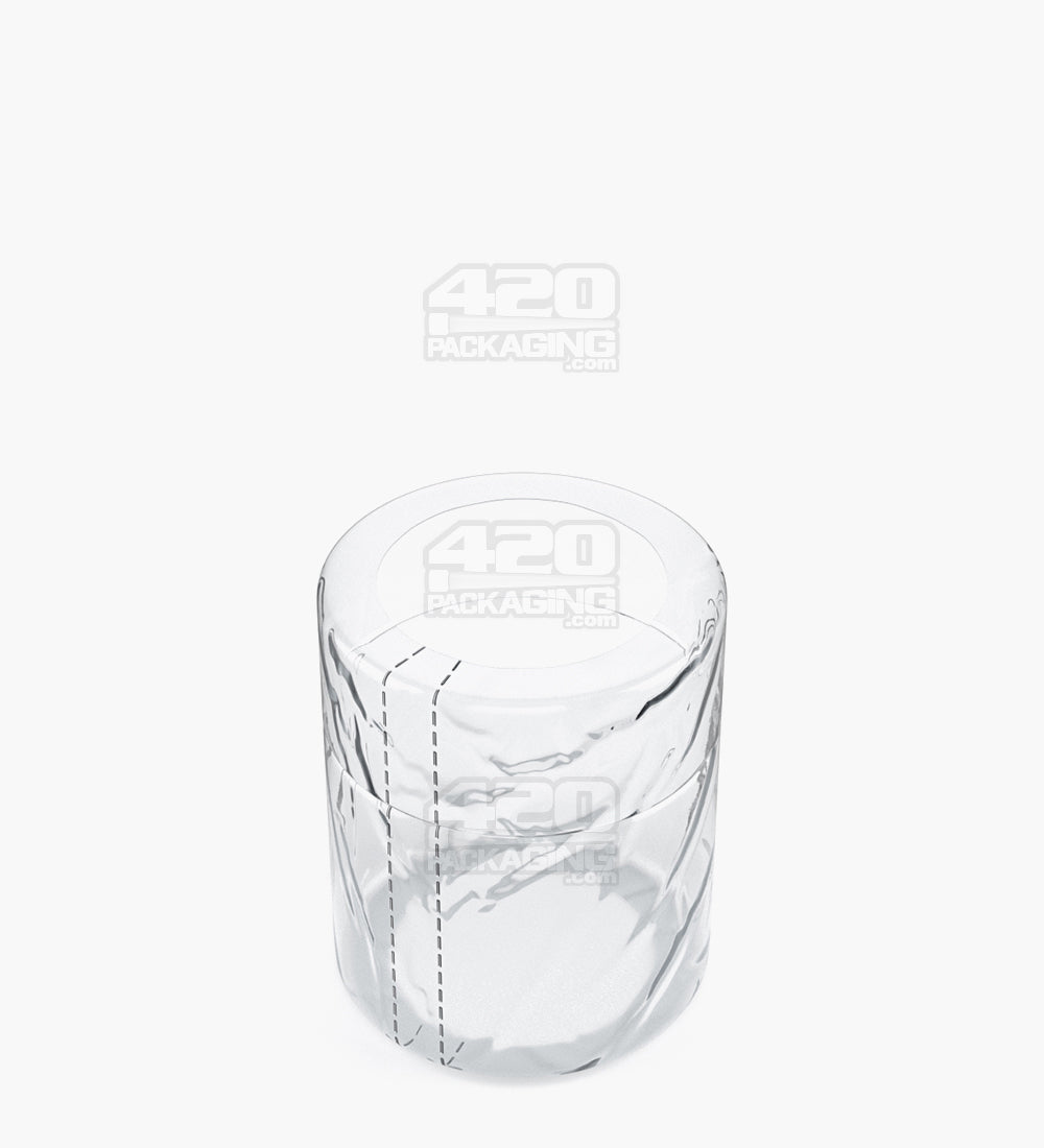 1oz Tamper Evident Heat Seal Plastic PVC Shrink Bands for Jars 1000/Box - 1