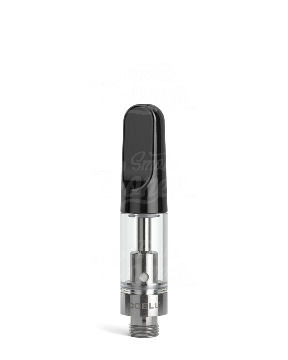CCELL TH2-SE Glass Vape Cartridge with Black Ceramic Mouthpiece | 0.5mL - Snap Fit | Sample