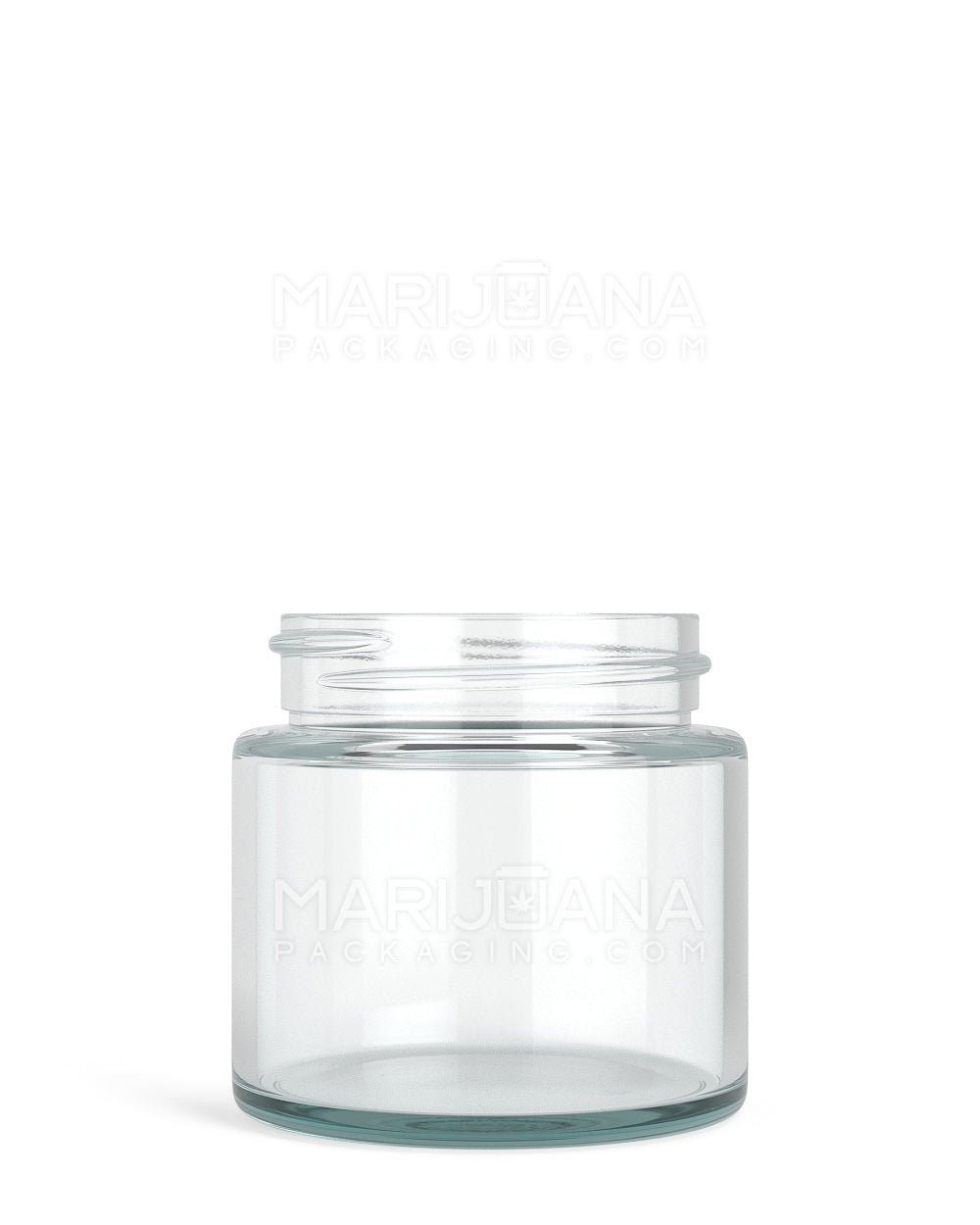 Straight Sided Clear Glass Jars | 53mm - 3oz - 144 Count