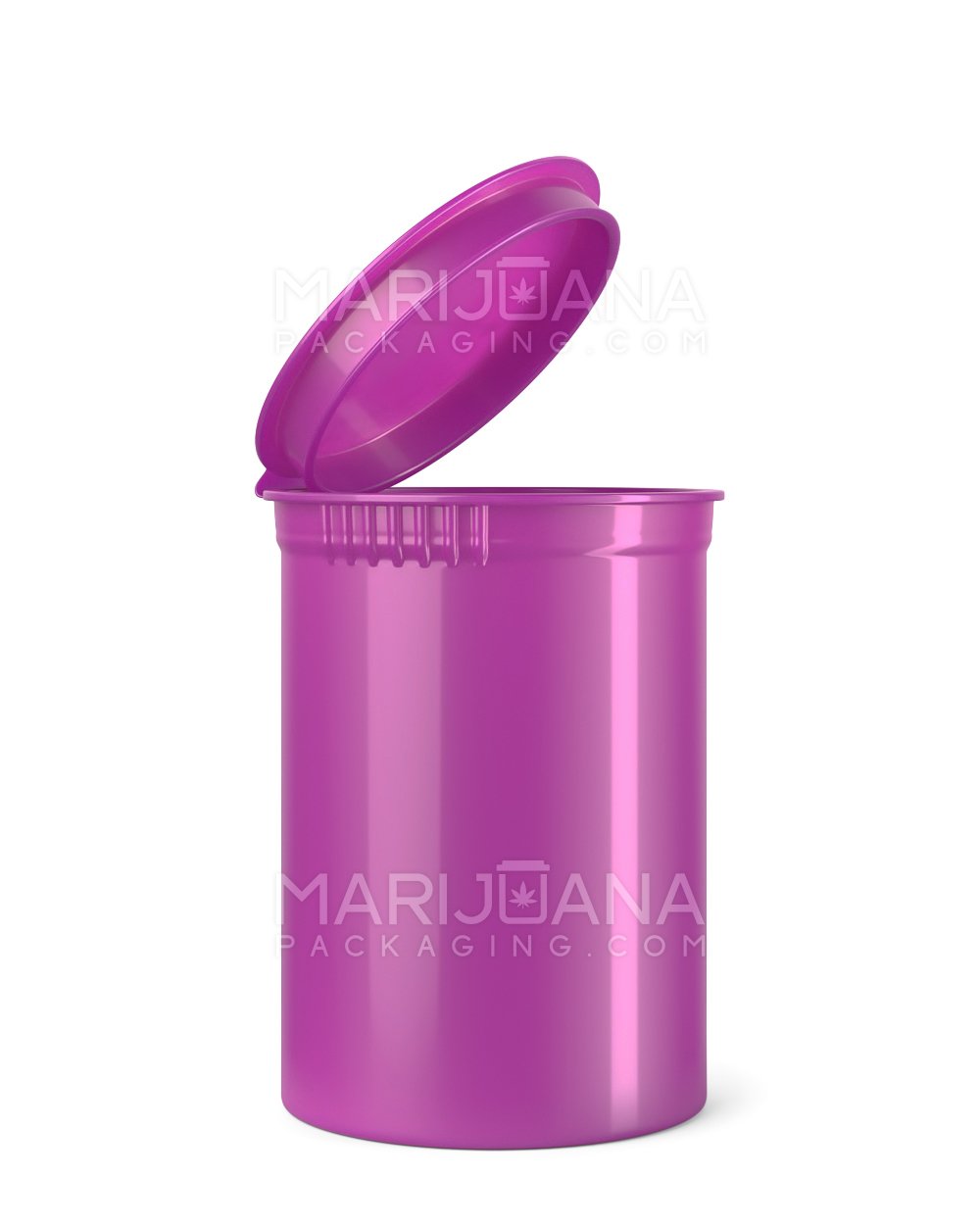 Child Resistant Opaque Grape Pop Top Bottles | 30dr - 7g | Sample