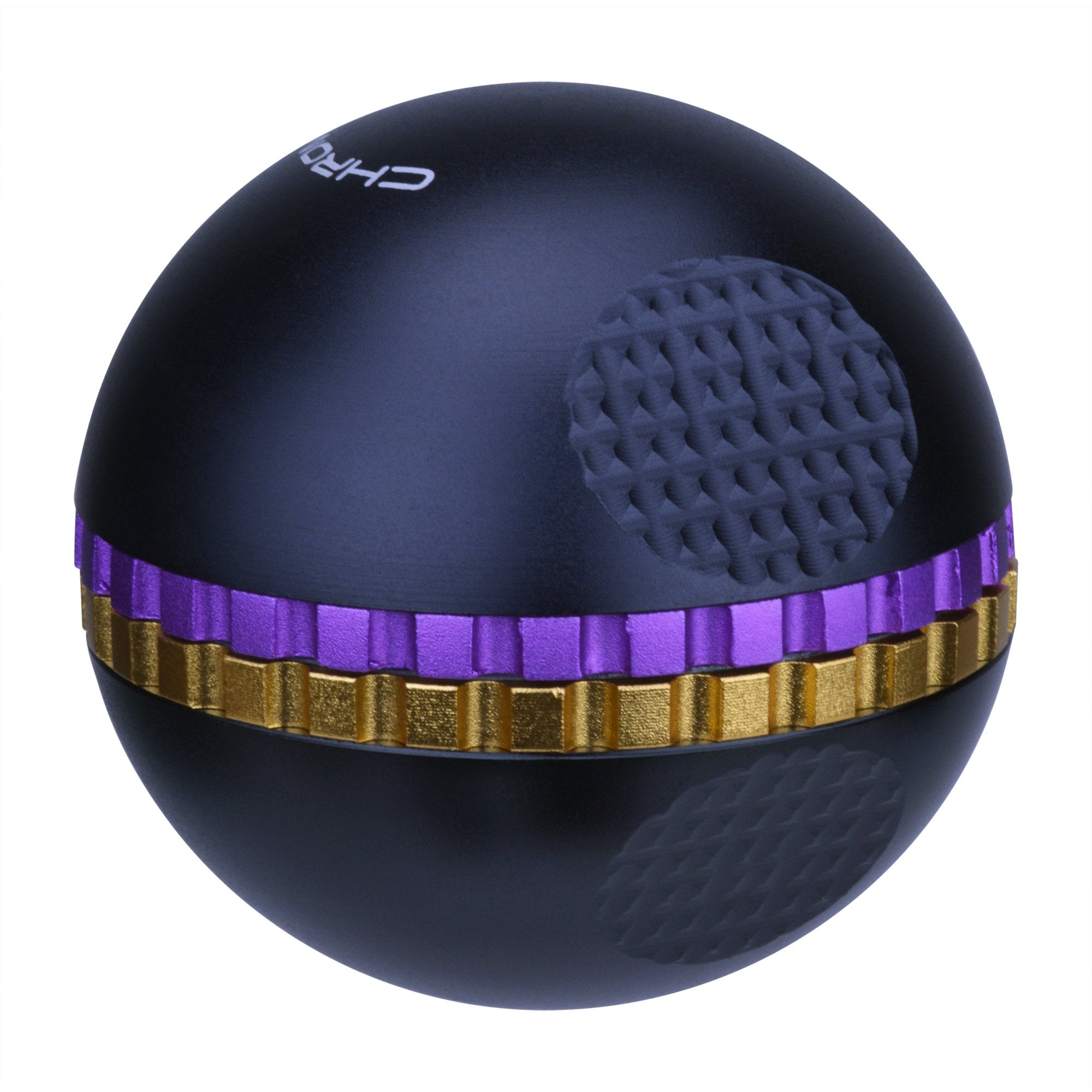 CHROMIUM CRUSHER | Magnetic Zinc Alloy Sphere Grinder | 4 Piece - 62mm - Black