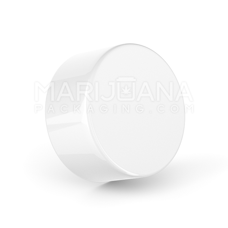 EBCRC528WG Smooth Glossy Whit Cap for Concentrate Jar