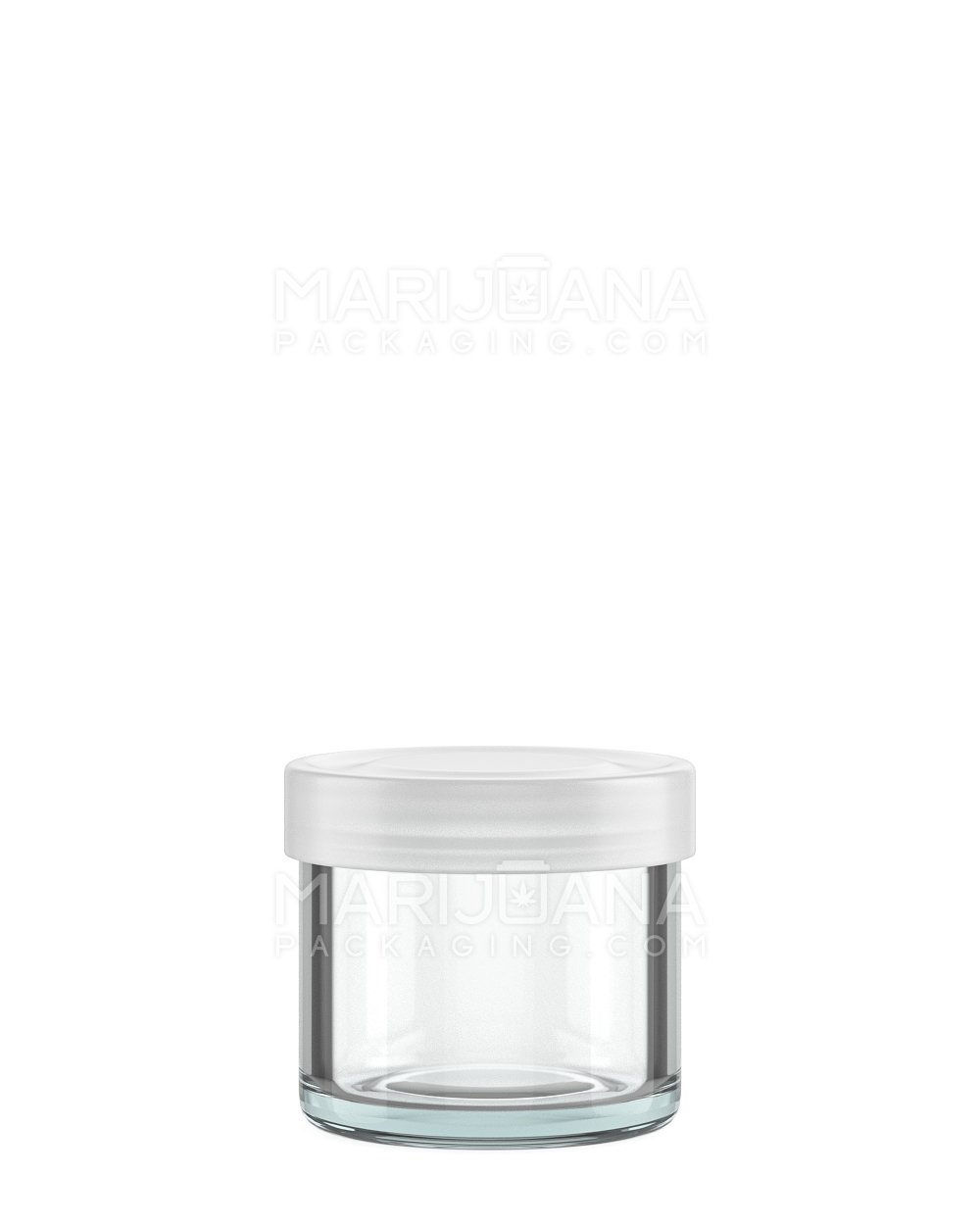 No Neck Clear Glass Concentrate Containers | 23mm - 6mL | Sample