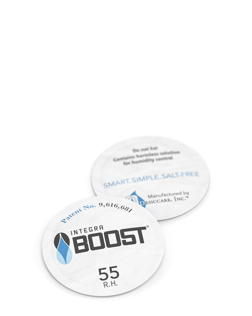 INTEGRA | Boost Humidity Packs | 38mm - 55% - 100 Count