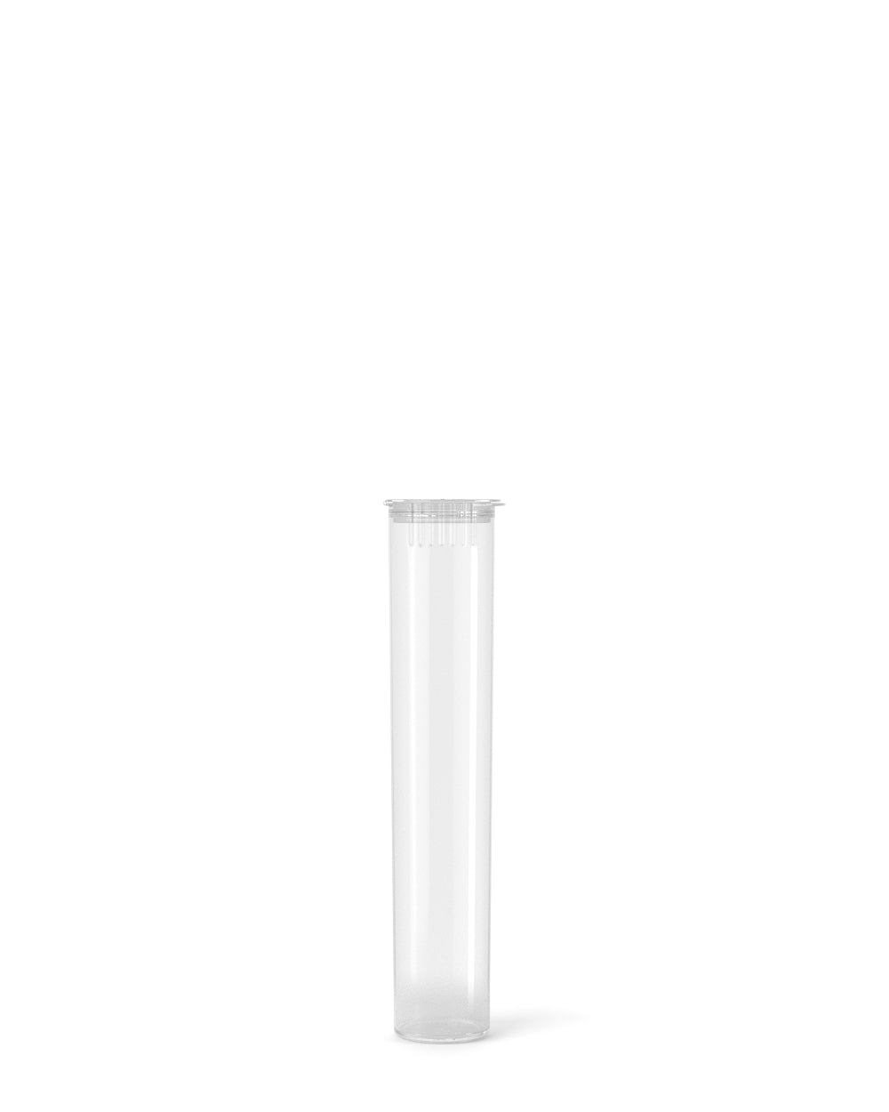 Child Resistant | Pop Top Plastic Pre-Roll Tubes | 70mm - Clear - 1000 Count