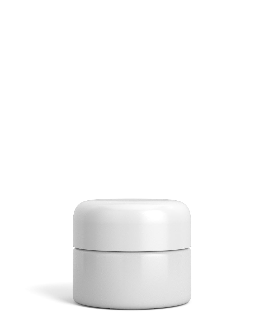 Child Resistant | Glossy White Glass Concentrate Containers w/ Cap | 29mm - 5mL - 504 Count