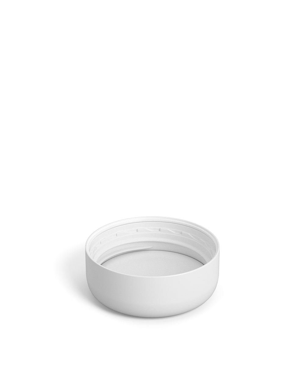 Child Resistant | Glossy White Glass Concentrate Containers w/ Cap | 29mm - 5mL - 504 Count
