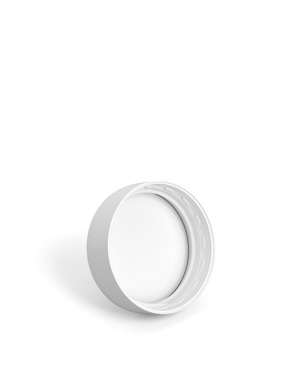 Child Resistant | Glossy White Glass Concentrate Containers w/ Cap | 29mm - 5mL - 504 Count