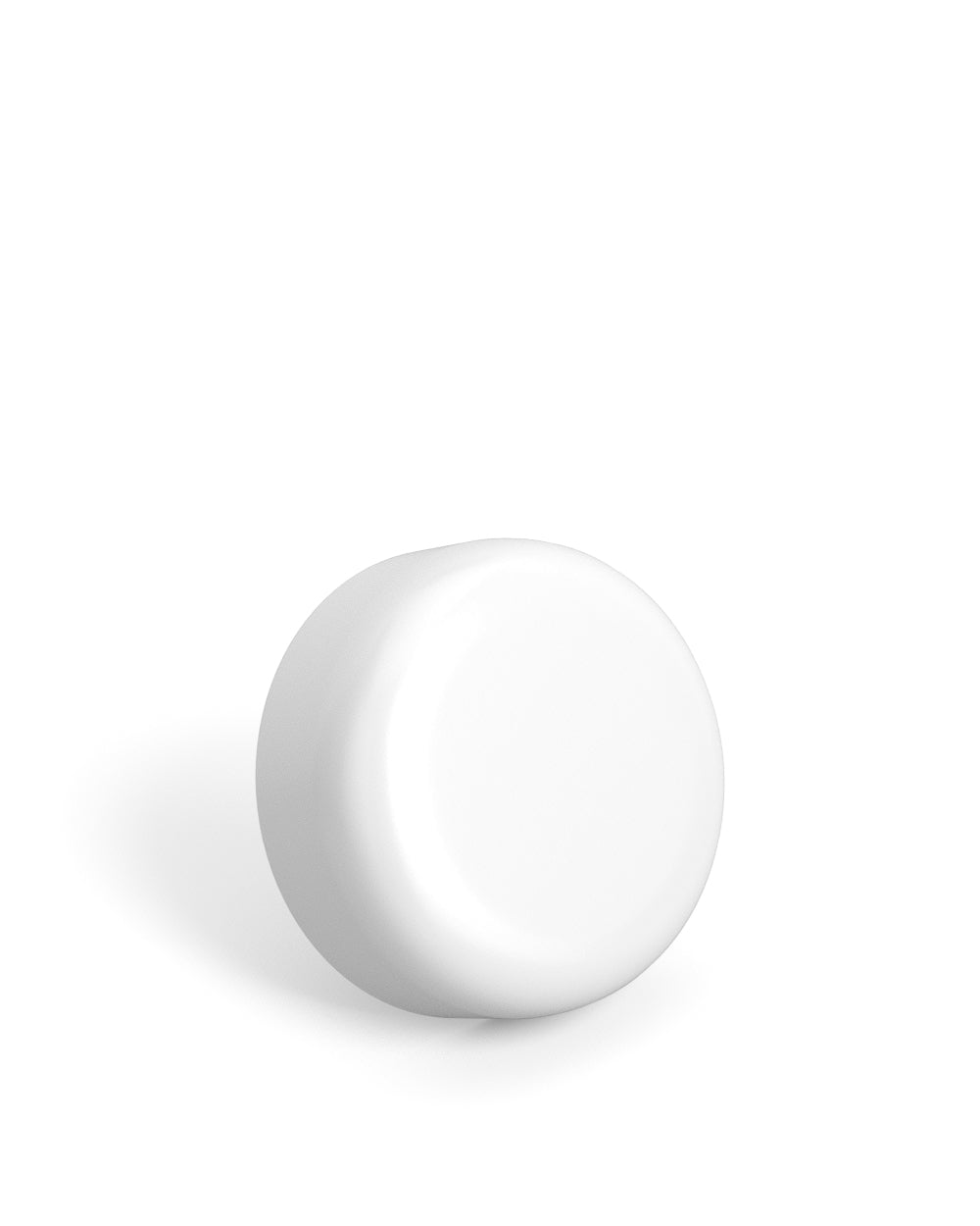 Child Resistant | Glossy White Glass Concentrate Containers w/ Cap | 32mm - 9mL - 320 Count