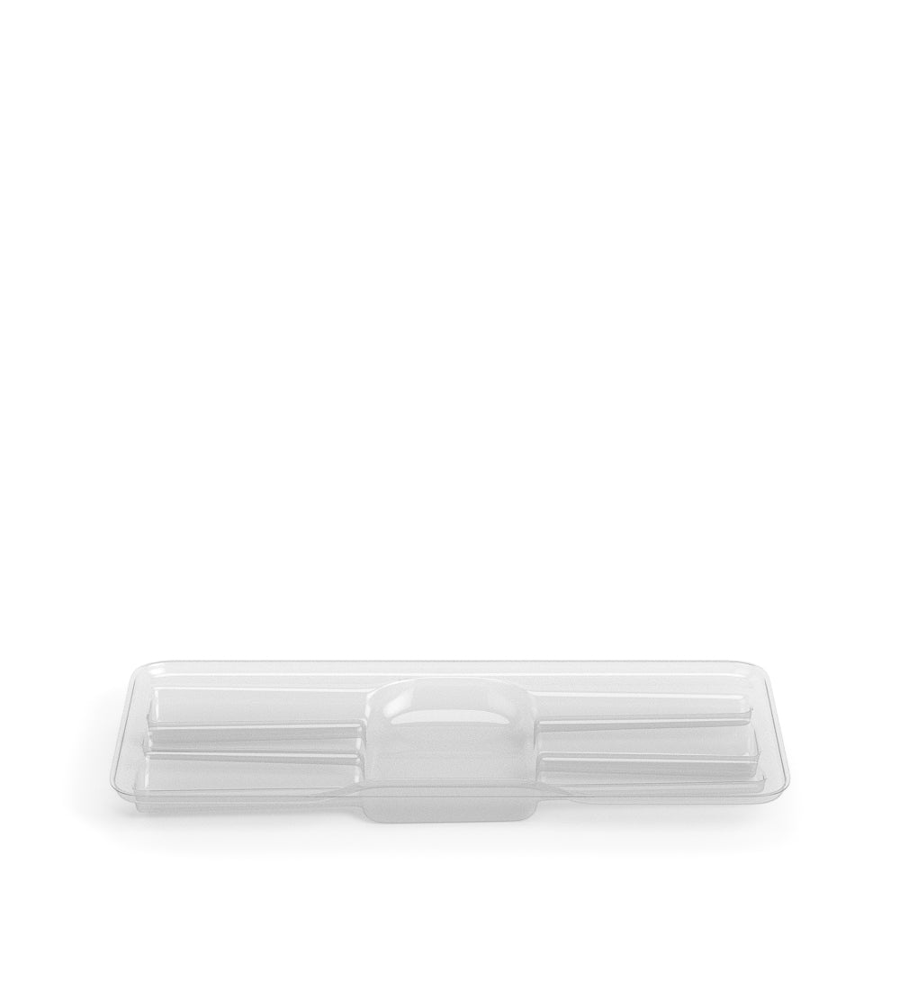 Insert Tray Box for 3 King Size Pre Rolled Cones | 109mm - Clear Plastic - 100 Count