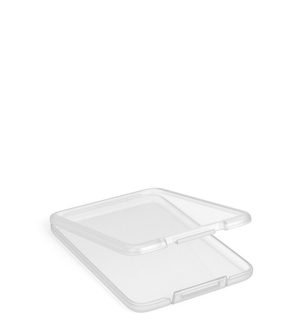 Hinged Lid Slim Shatter Container | 4.5 mm - Clear Plastic - 1000 Count