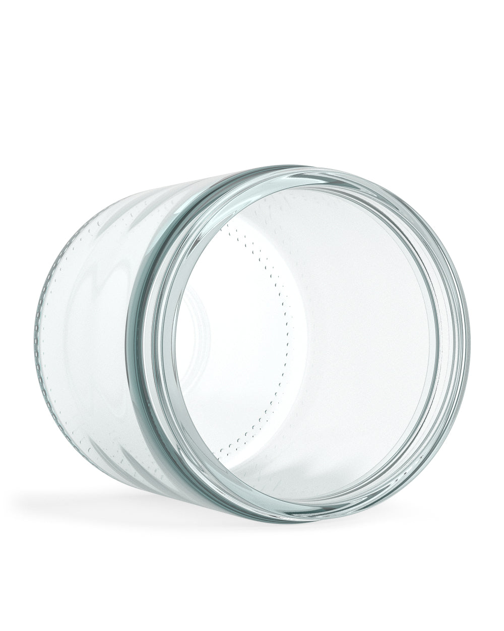 Straight Sided Clear Glass Jars | 89mm - 16oz - 12 Count