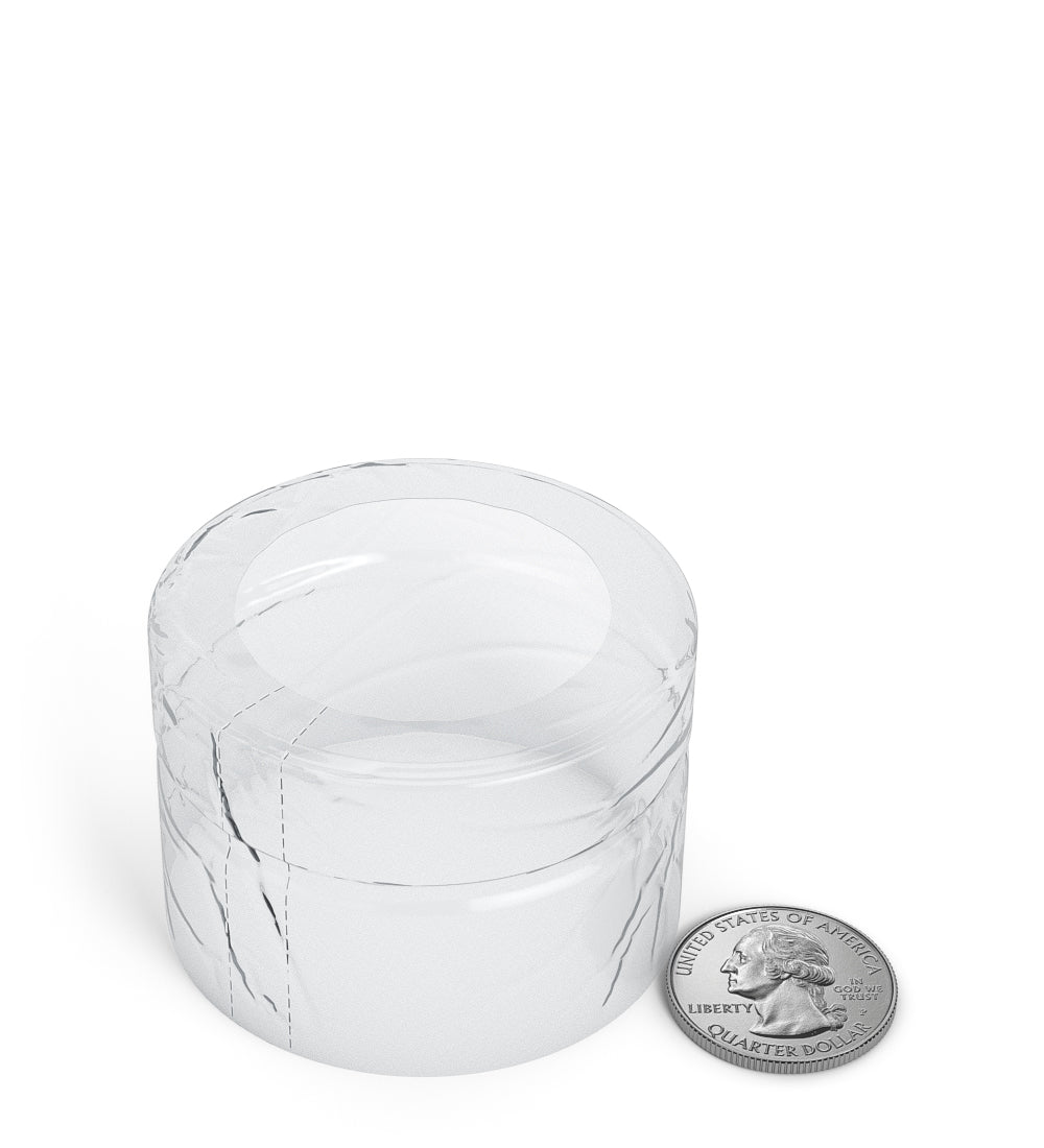 Tamper Evident | Heat Seal PETG Shrink Bands | 90mm x 45mm - Clear Plastic - 1000 Count