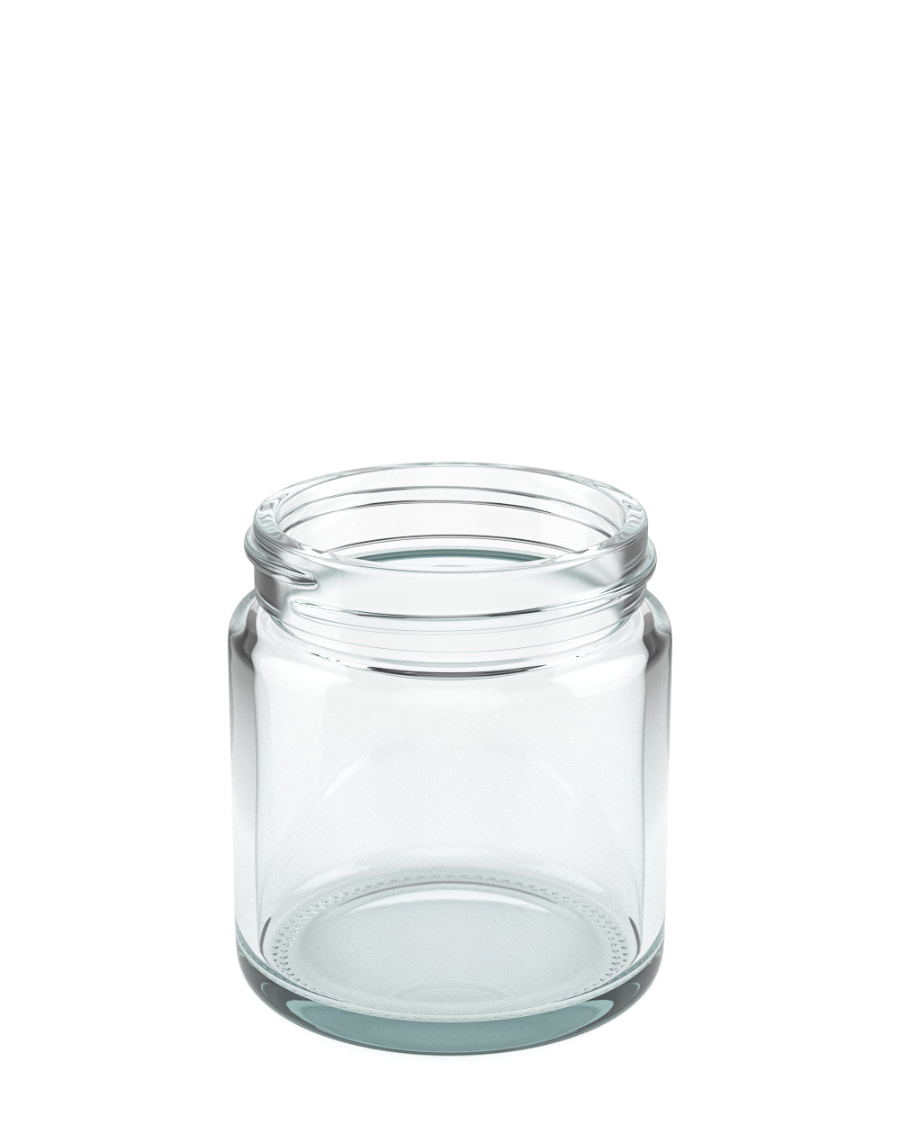 Straight Sided Clear Glass Jars | 50mm - 3oz - 100 Count