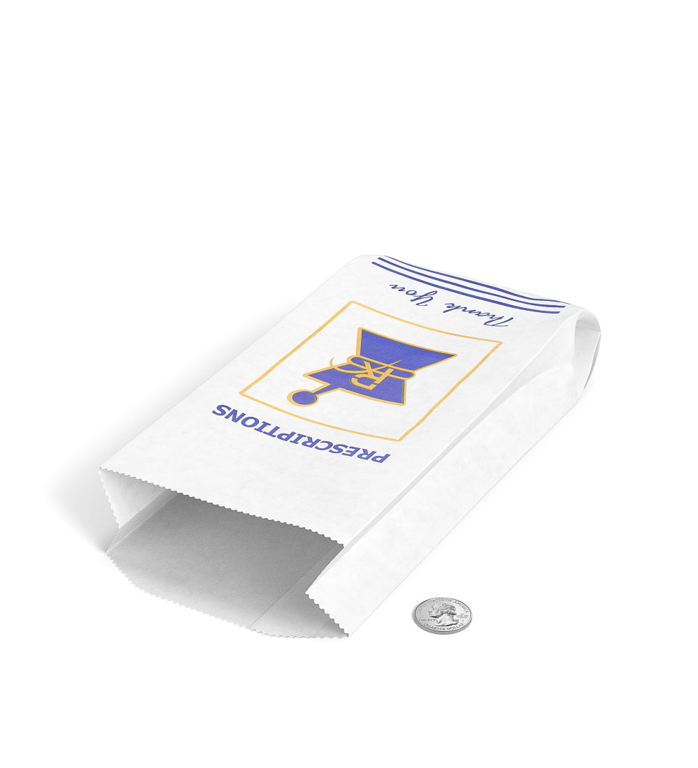 Pharmacy Prescription Bags | Medium - Kraft - 1000 Count