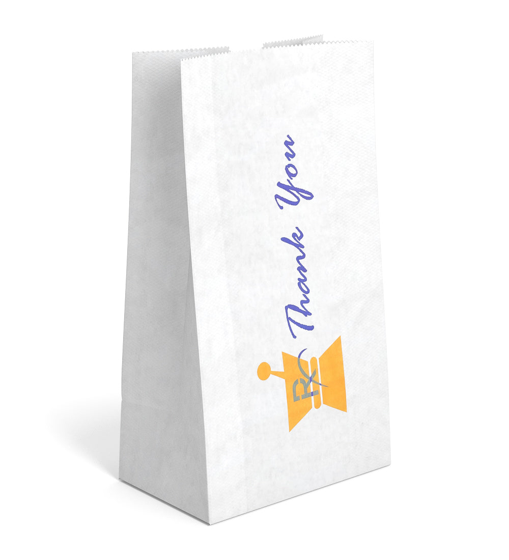 Pharmacy Prescription Bags | X Large - Kraft - 1000 Count