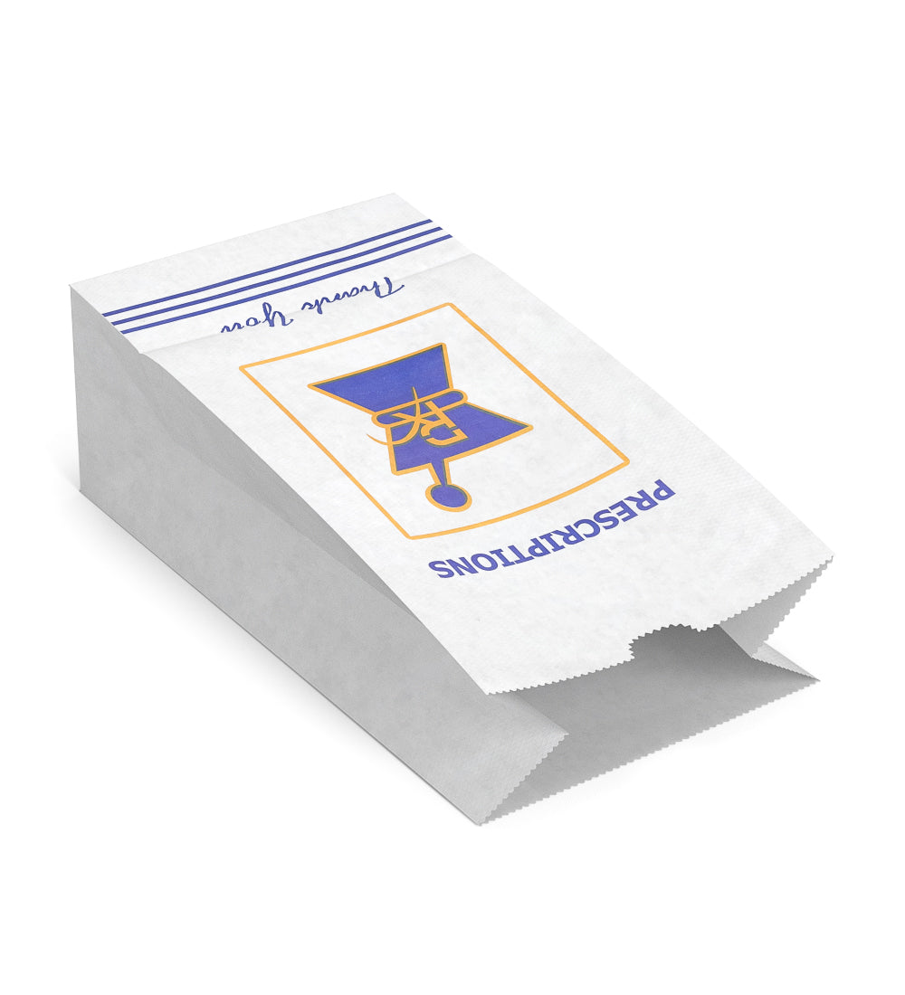 Pharmacy Prescription Bags | X Large - Kraft - 1000 Count