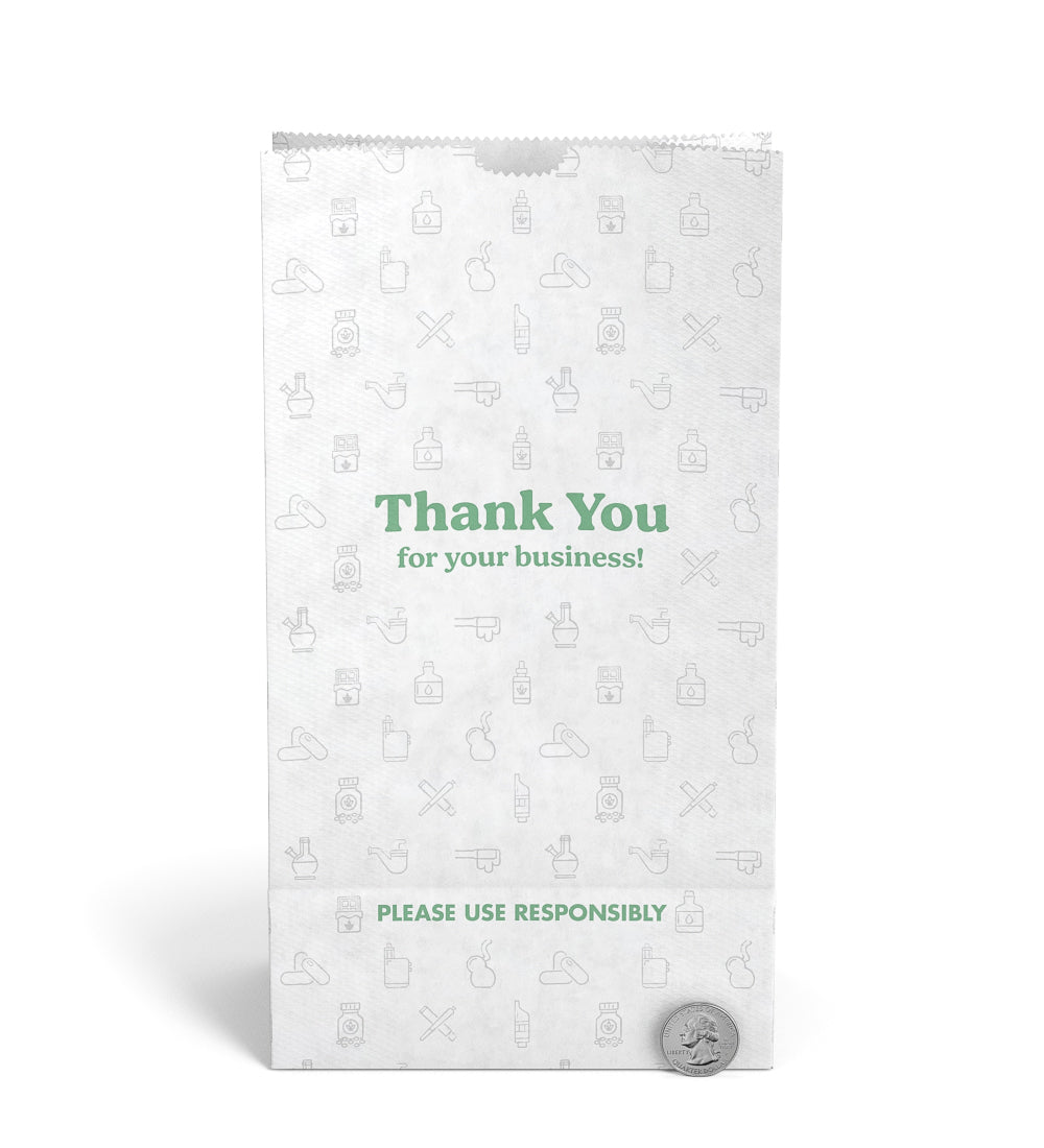 Thank You Bags | X Large - Kraft - 1000 Count