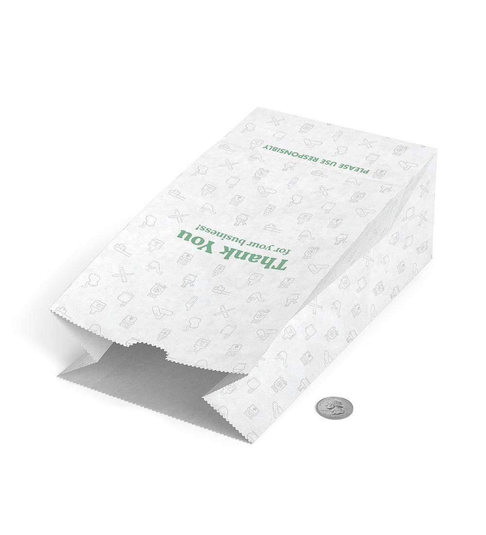 Thank You Bags | X Large - Kraft - 1000 Count