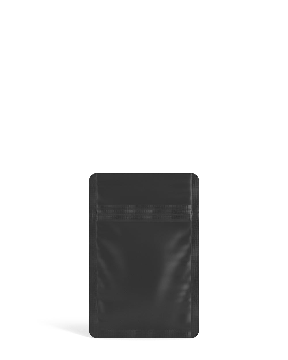 Tamper Evident | Matte Black PCR Mylar Bags (No Tear Notch) | 3in x 4.5in - 1g - 1000 Count