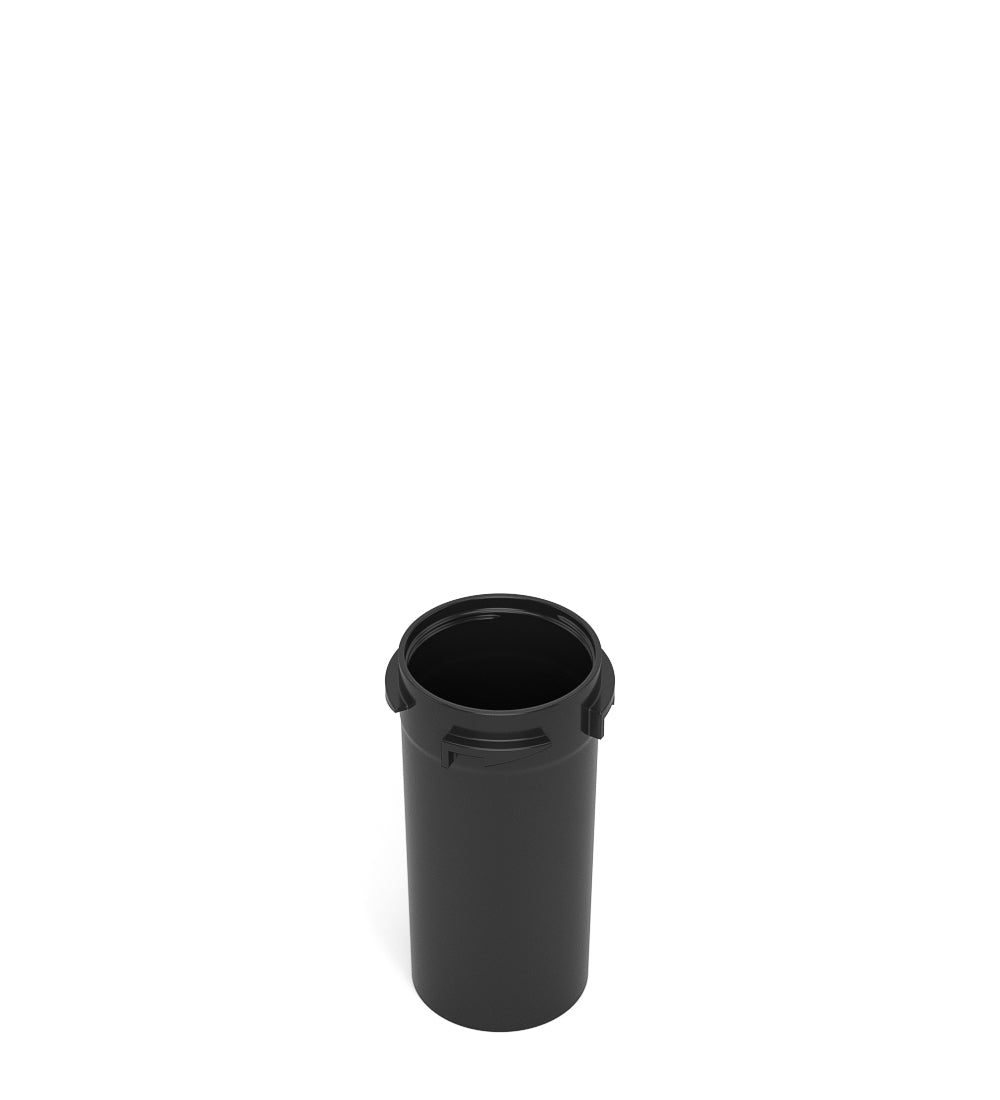 Child Resistant | Black Reversible Cap Vials | 13dr - 2g - 275 Count