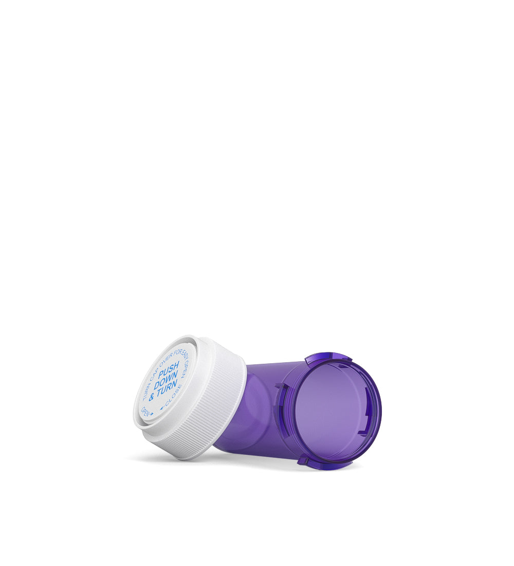 Child Resistant | Purple Reversible Cap Vials | 13dr - 2g - 275 Count