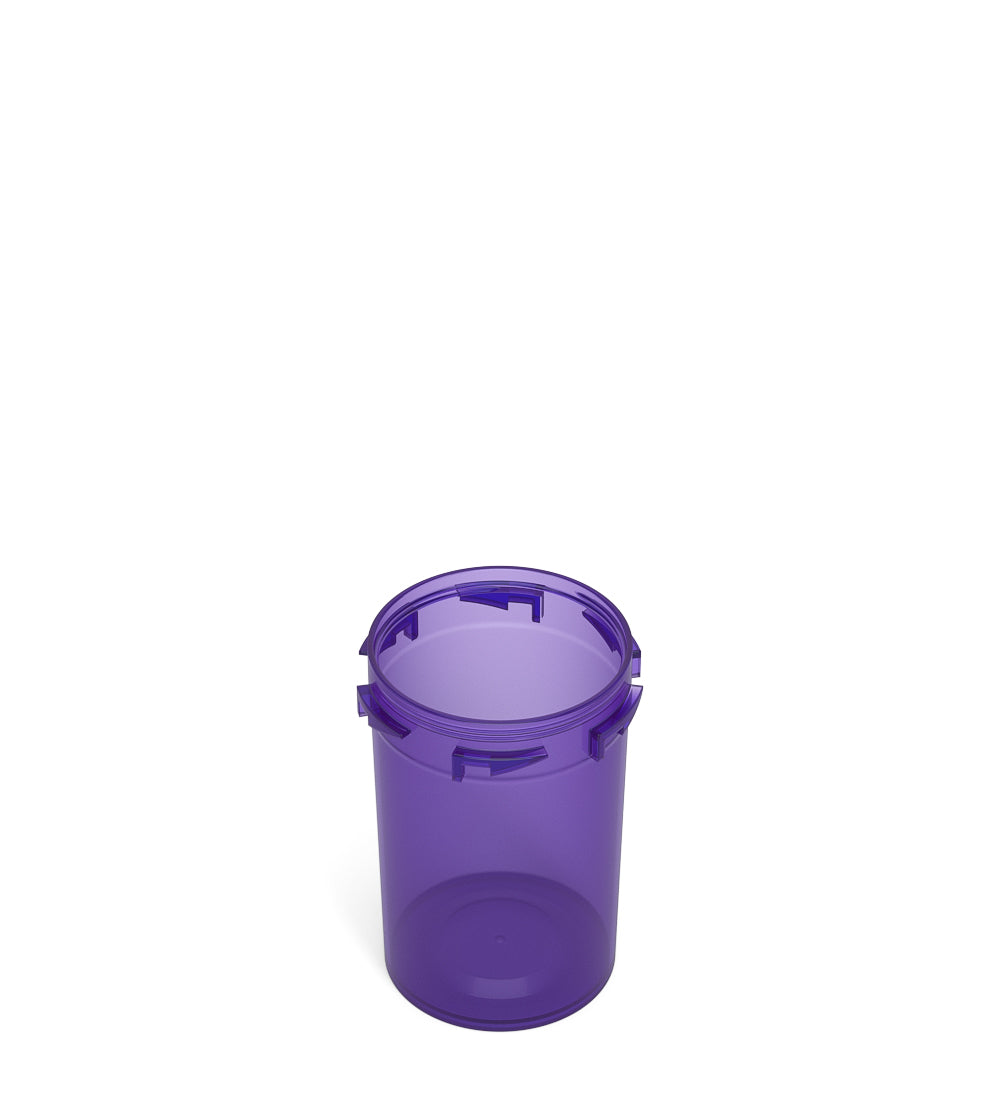Child Resistant | Purple Reversible Cap Vials | 20dr - 3.5g - 240 Count