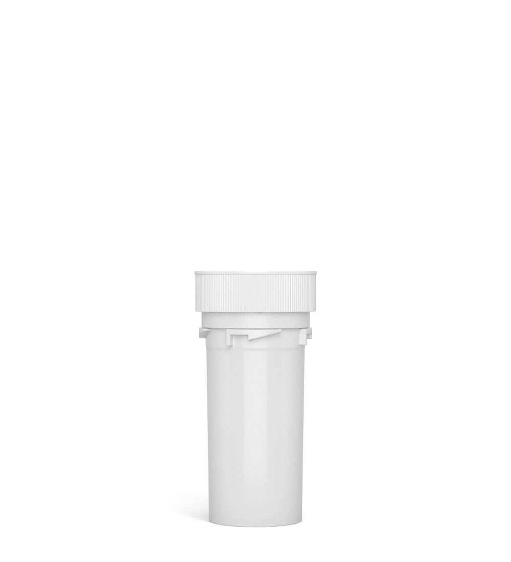 Child Resistant | Opaque White Reversible Cap Vials | 13dr - 2g - 275 Count