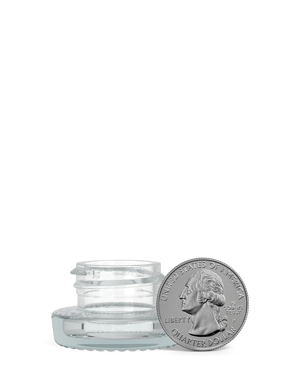 Clear Glass Concentrate Containers | 28mm - 5mL - 480 Count