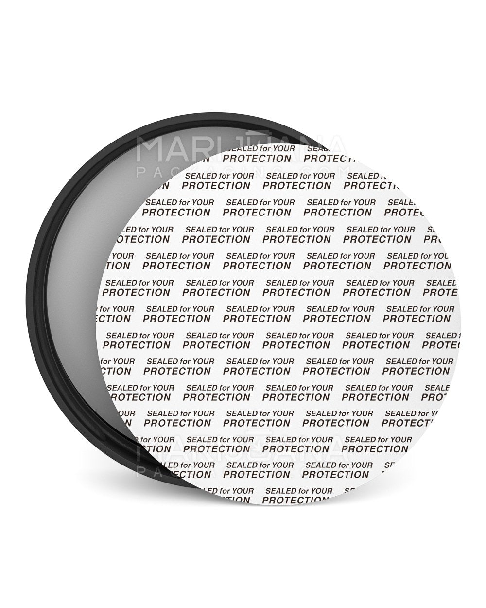 Tamper Evident Pressure Sensitive Inliners | 80mm - Foam | Sample