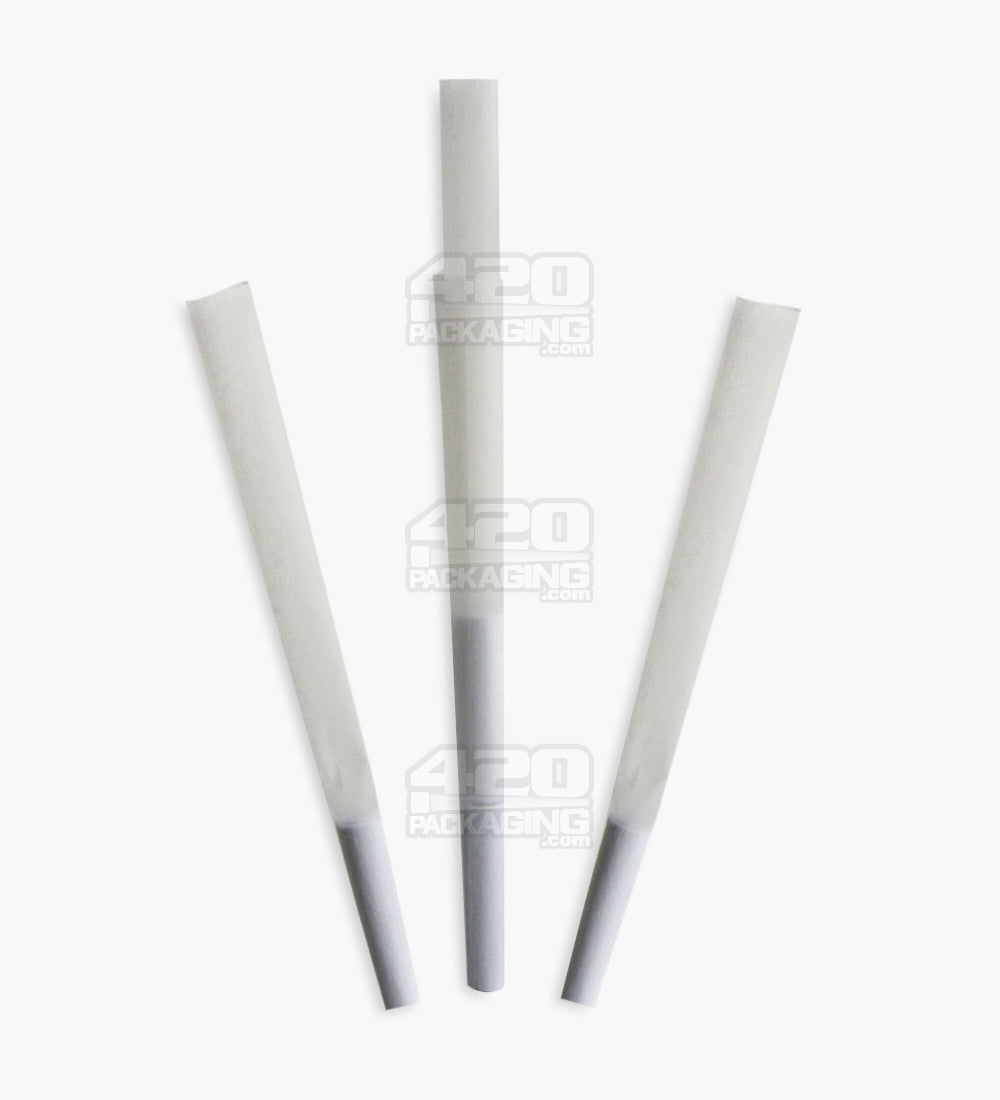 Futurola 109mm King Size Pre Rolled Classic White Paper Cones 800/Box - 2