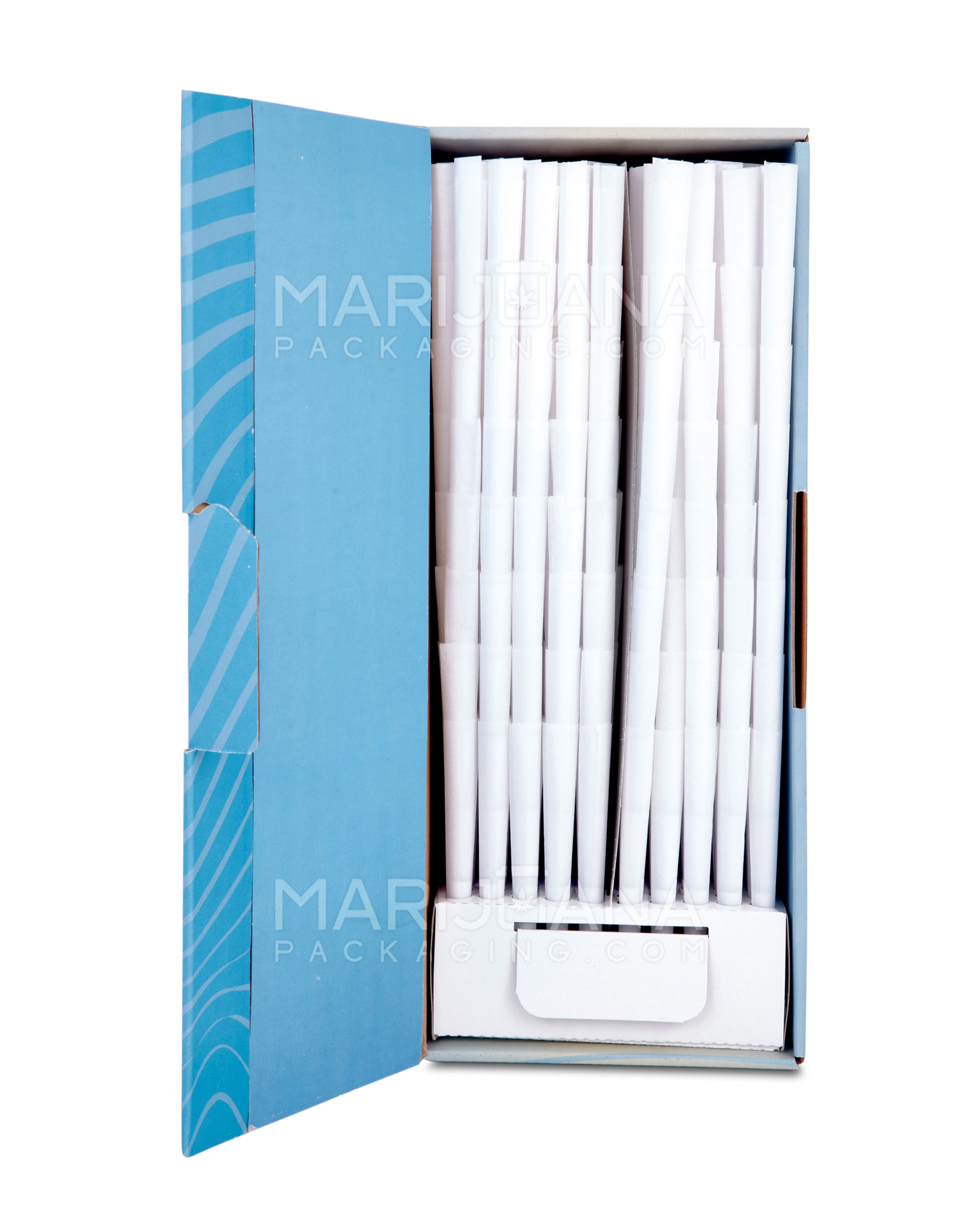 CONES + SUPPLY | King Size Pre-Rolled Cones | 109mm - Classic White Paper - 800 Count - 2