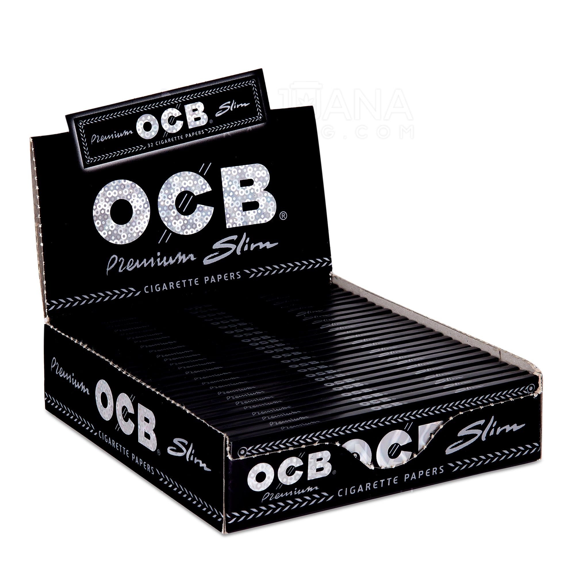 OCB | 'Retail Display' Slim Rolling Papers | 109mm - Premium - 24 Count - 1