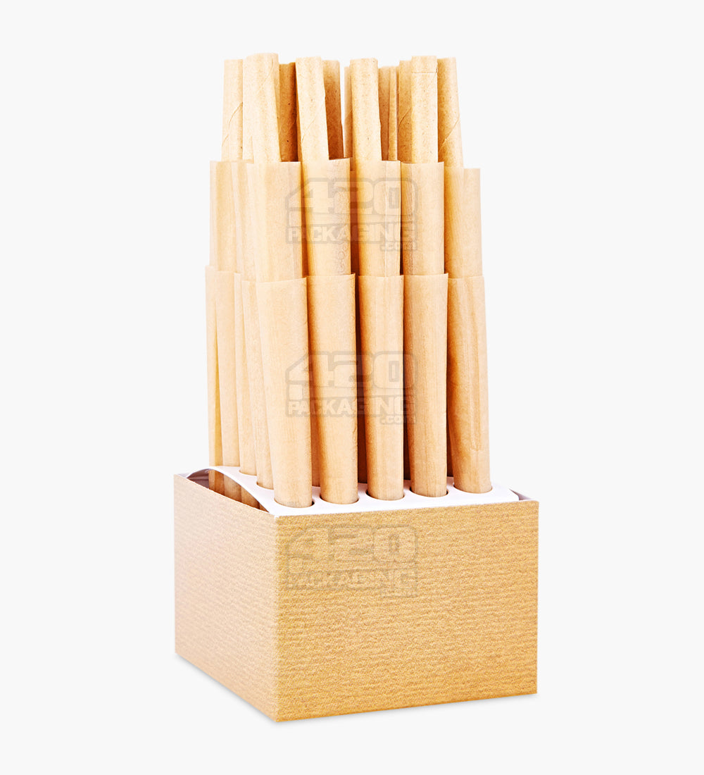 Zig-Zag 98's Unbleached Pre Rolled Paper Cones 50/Box - 2