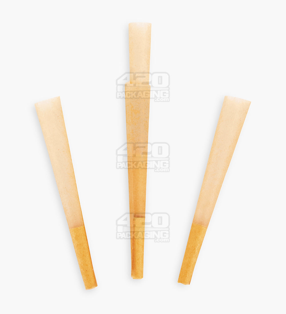 Unbleached Brown 84mm Pre Rolled Paper Cones 900/Box - 2