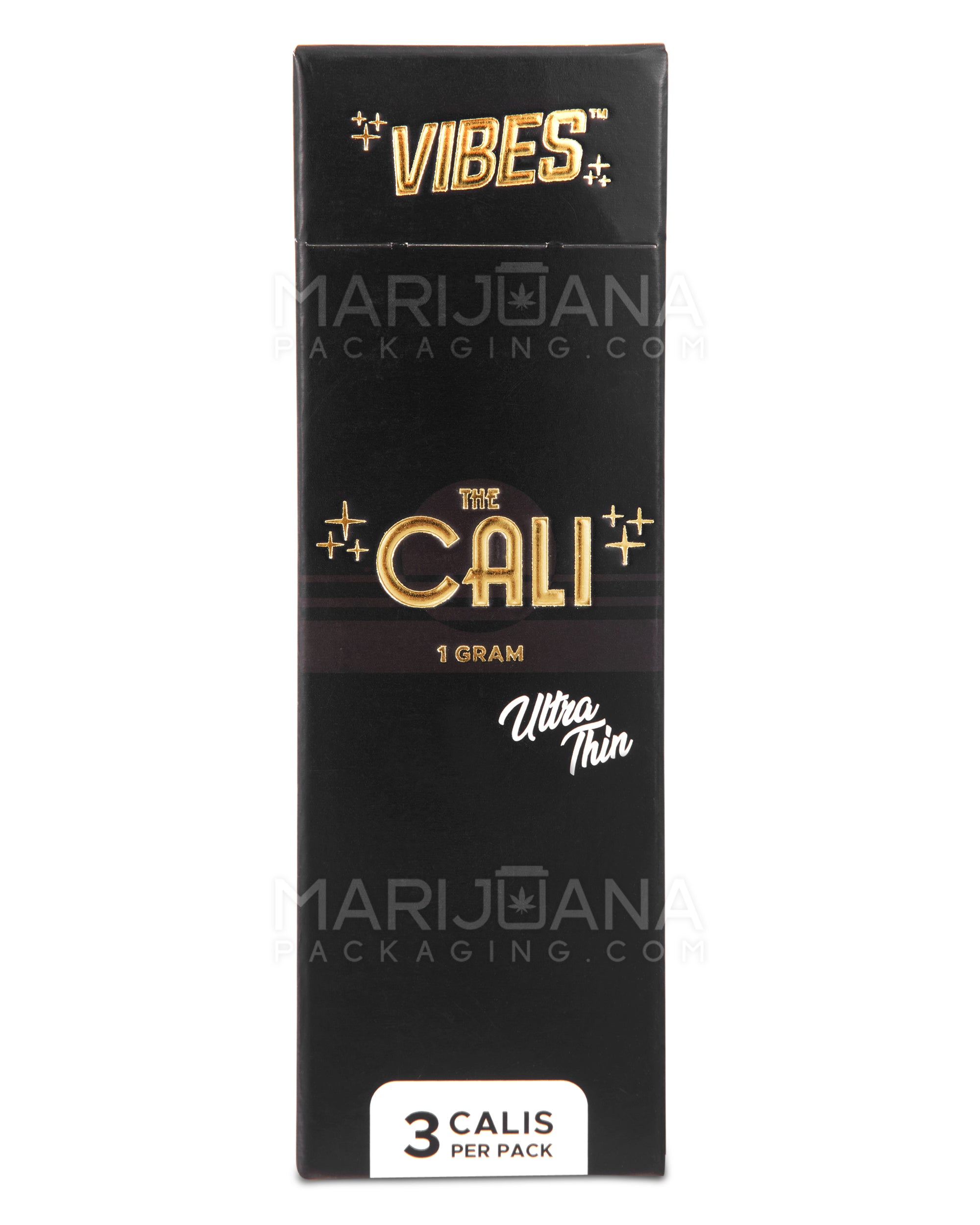 VIBES | 'Retail Display' The Cali 1 Gram Pre-Rolled Cones | 110mm - Ultra Thin Paper - 24 Count - 3